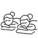 icon of couple getting wellness treatment
